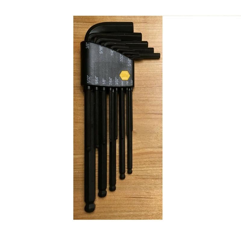 DE NEERS HEX ALLEN KEY LONG PATTERN 9PCS MM SET