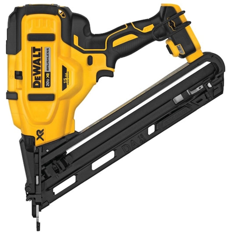 DEWALT 20V MAX* XR 15 GA Angled Nailer (Tool Only)