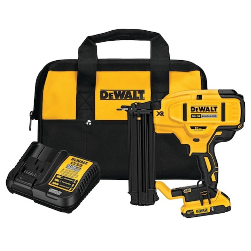 DEWALT 20V MAX* XR 18 GA Brad Nailer Kit