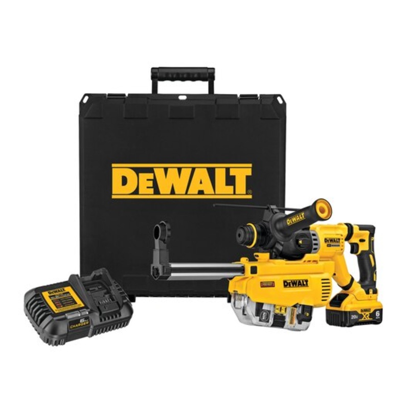 DEWALT 20V MAX* XR Brushless 1-1/8" SDS PLUS D-Handle Rotary Hammer Kit