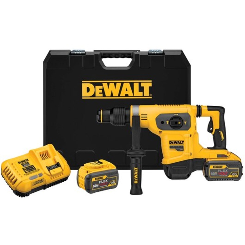 DEWALT 60V MAX* 1-9/16" SDS MAX Combination Rotary Hammer Kit