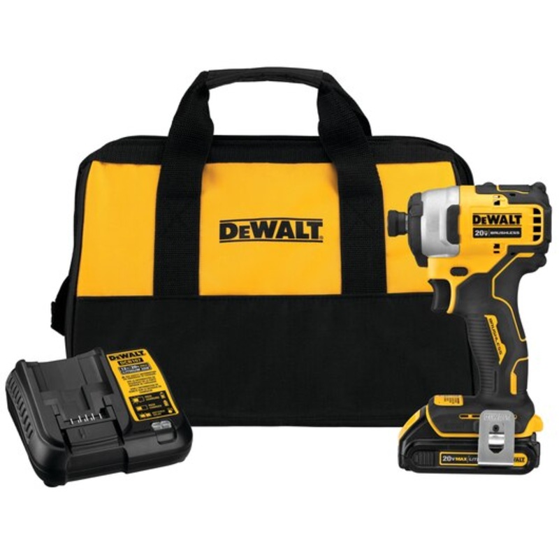DEWALT 20V MAX* ATOMIC Compact 1/4" Impact Driver Kit