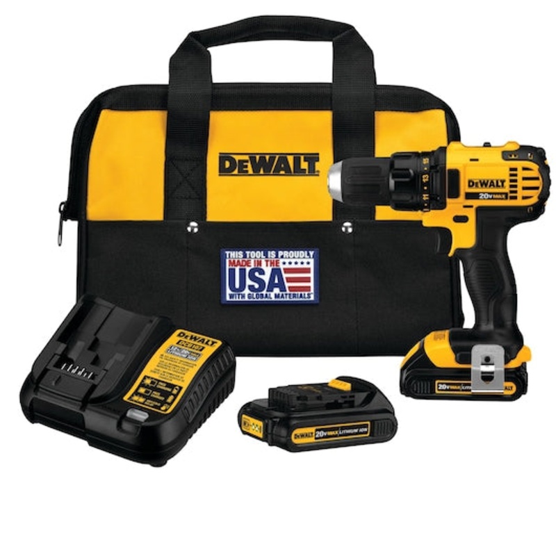 DEWALT 20V MAX* Compact Drill/Driver Kit