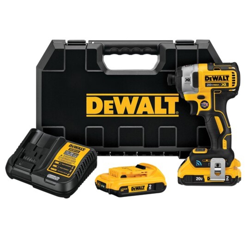 DEWALT 20V MAX* XR Brushless Tool Connect Impact Driver Kit