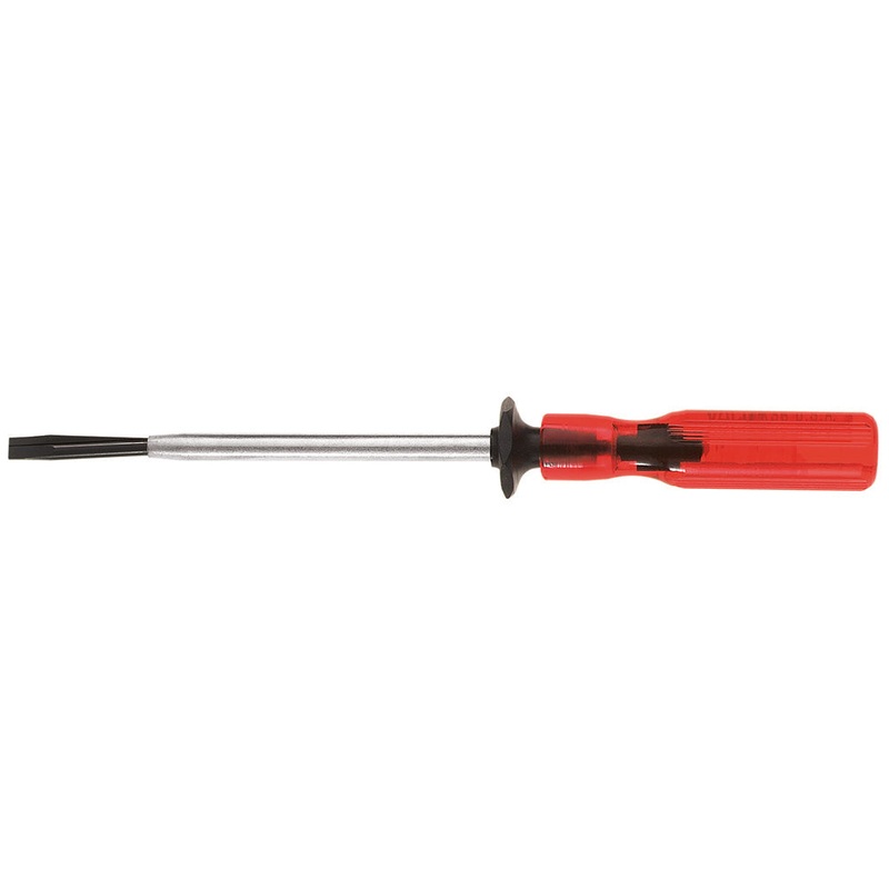 KLEIN TOOLS 5-1/4" Screw Holding Screwdriver, 3" Shank, 3/16" Tip
