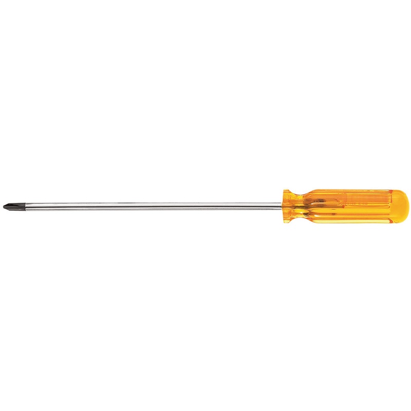 KLEIN TOOLS Profilated #2 Phillips Screwdriver, 12" Shank