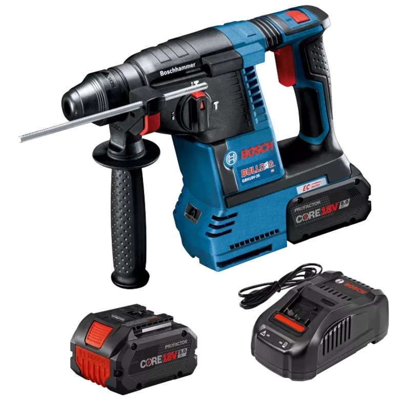 BOSCH 18V SDS-PLUS BULLDOG 1" Rotary Hammer Kit