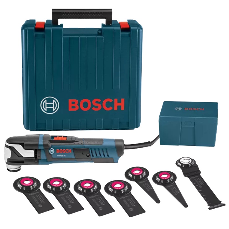 BOSCH 8 PC. STARLOCKMAX Oscillating Multi-Tool Kit