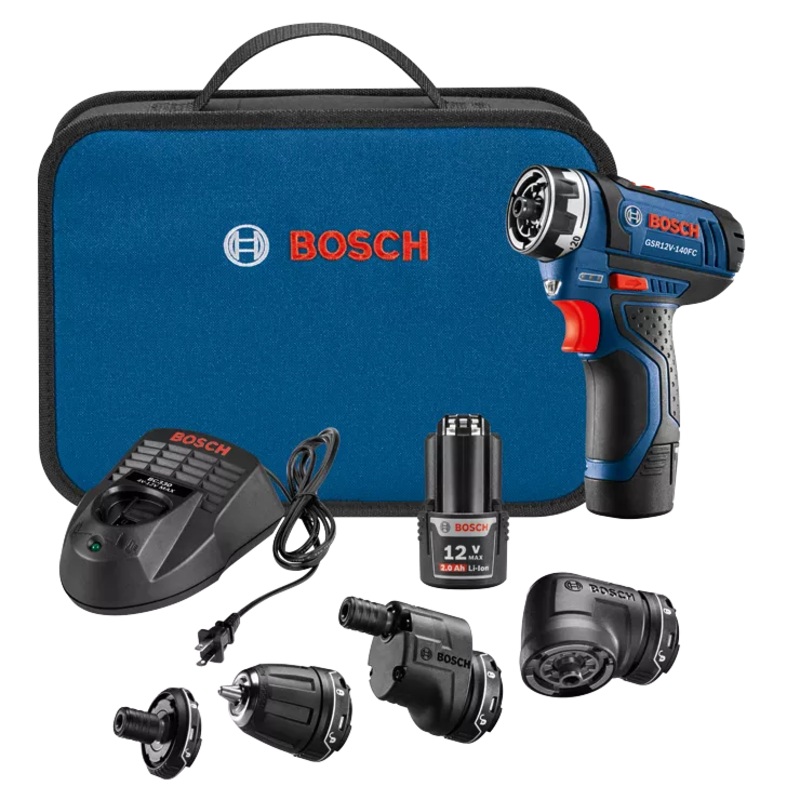 BOSCH 12V MAX Drill/Driver w/ 5-IN-1 FLEXICLICK System