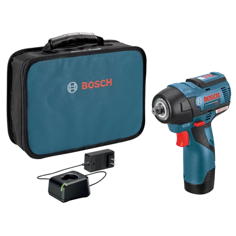 BOSCH 12V MAX EC 3/8" Impact Wrench Kit