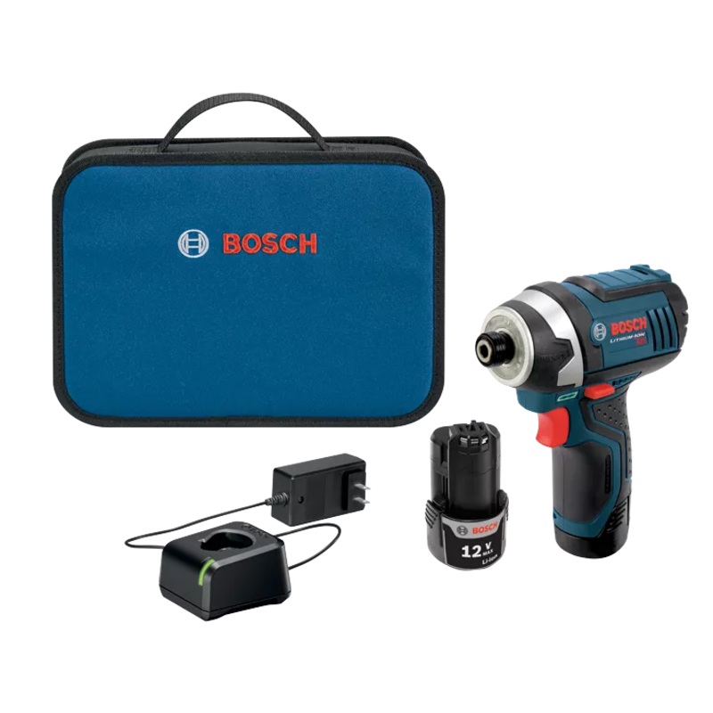 BOSCH 12V MAX Impact Driver Kit