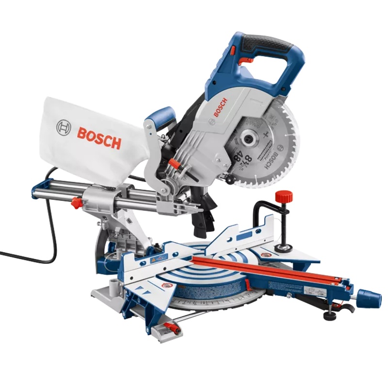 BOSCH 8-1/2" Single-Bevel Slide Miter Saw
