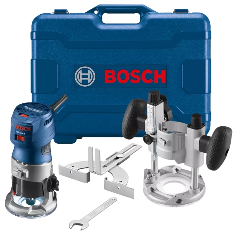 BOSCH Colt 1.25 HP (Max) Variable-Speed Palm Router Combination Kit