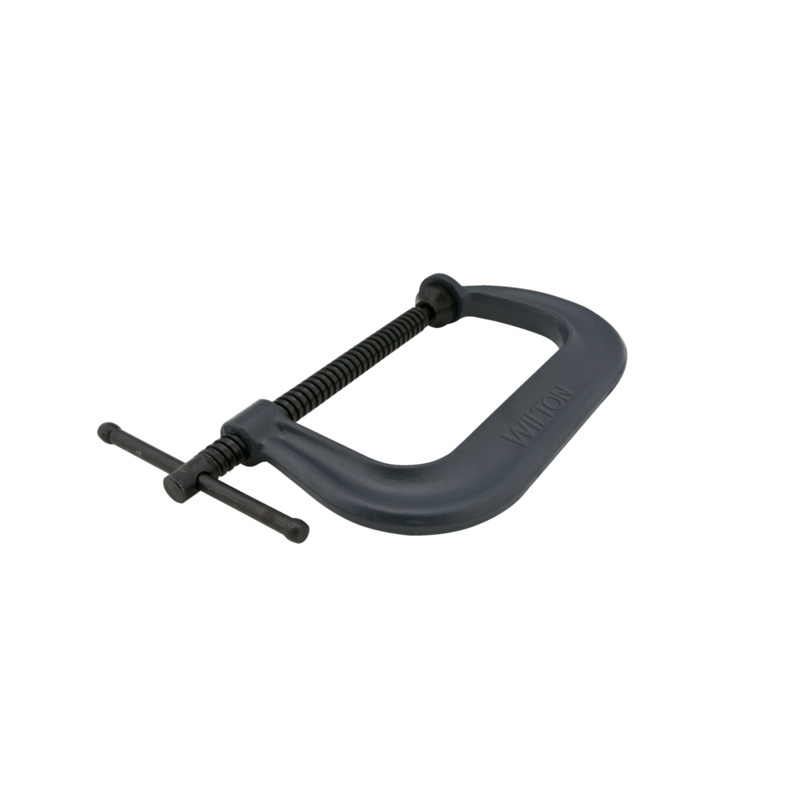 WILTON Drop Forged C-Clamp, 0 - 6-1/16 Opening, 4-1/16 Throat Depth