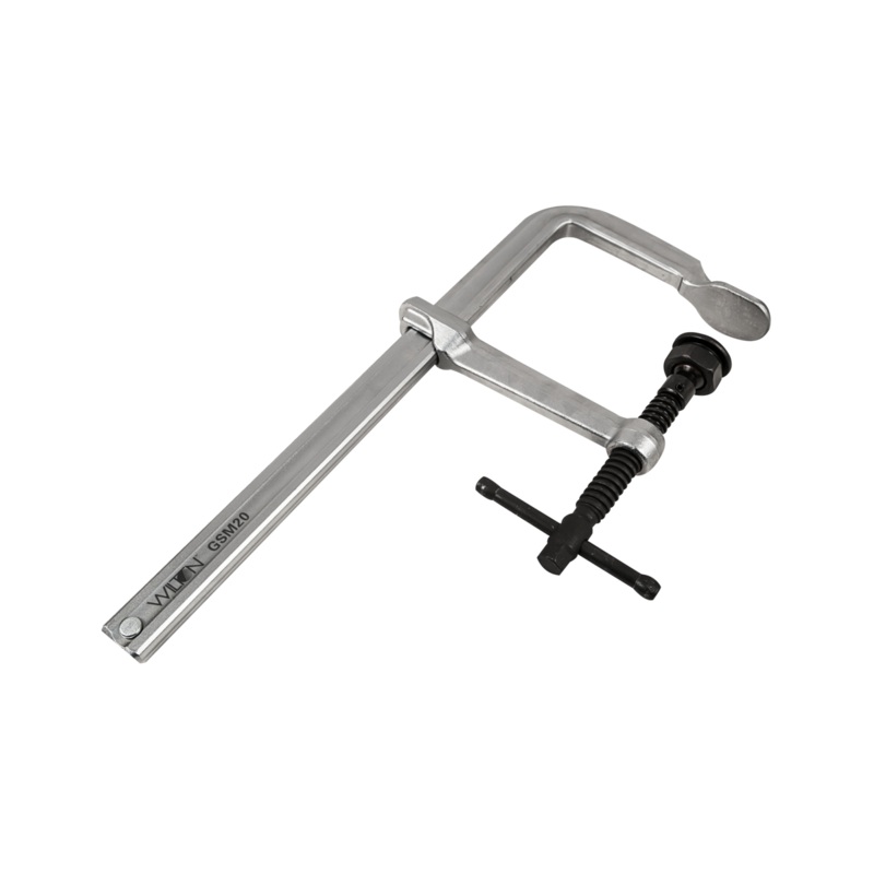WILTON GSM20, 8" Heavy Duty F-Clamp, 5-1/2" Throat