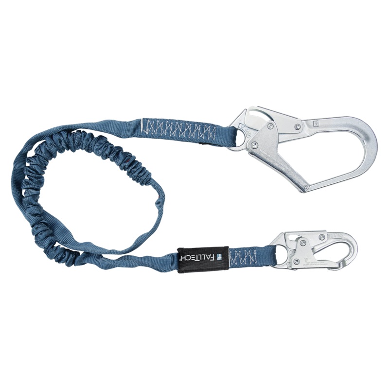 FALLTECH 6' Internal Energy Absorbing Lanyard, Single-Leg w/ Steel Connectors