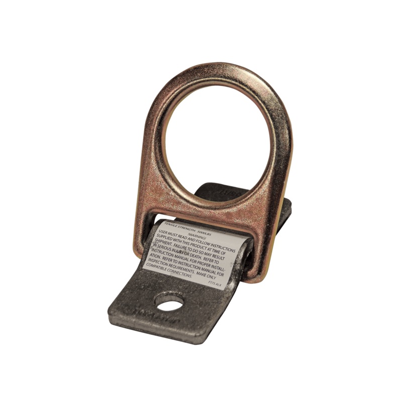 FALLTECH Weld-On D-Ring Anchor w/ Unplated Installation Plate