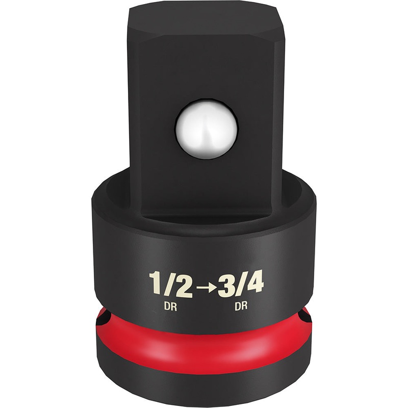 MILWAUKEE SHOCKWAVE Impact Duty 1/2" Drive 3/4" Drive Adapter