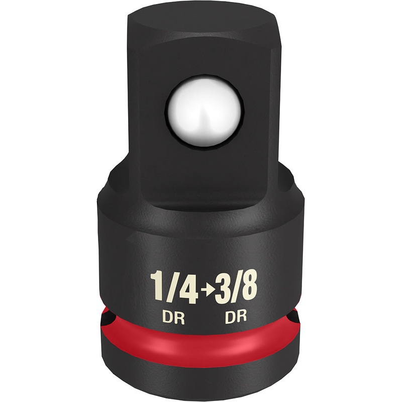 MILWAUKEE SHOCKWAVE Impact Duty 1/4" Drive to 3/8" Drive Adapter
