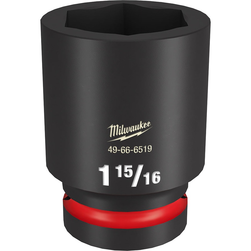 MILWAUKEE SHOCKWAVE Impact Duty 1" Drive 1-15/16" Standard 6 Point Socket
