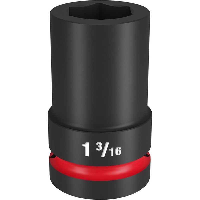 MILWAUKEE SHOCKWAVE Impact Duty 1" Drive 1-3/16" Standard 6 Point Socket