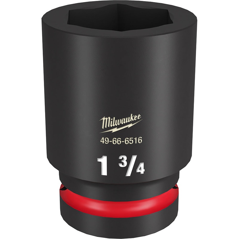 MILWAUKEE SHOCKWAVE Impact Duty 1" Drive 1-3/4" Standard 6 Point Socket