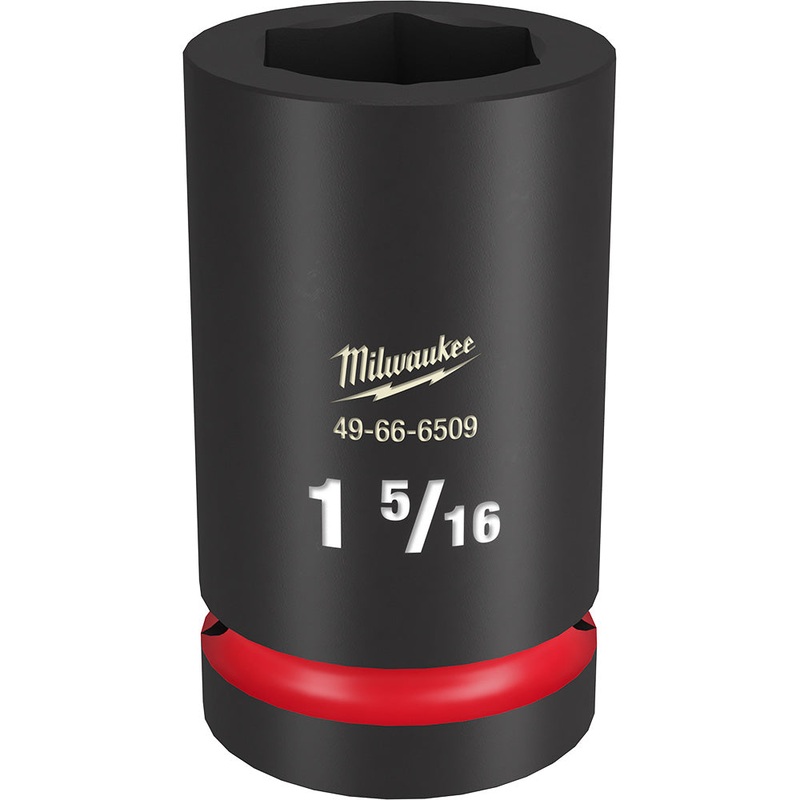 MILWAUKEE SHOCKWAVE Impact Duty 1" Drive 1-5/16" Standard 6 Point Socket