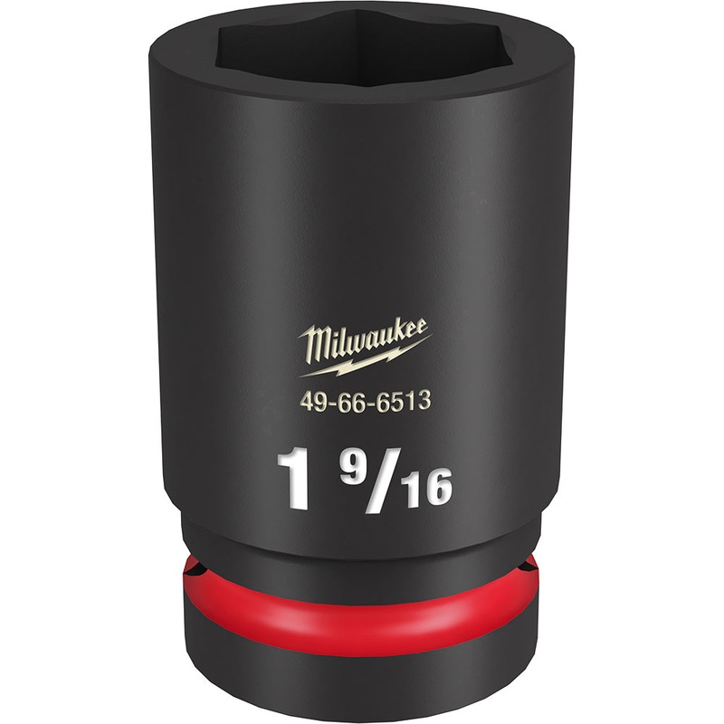 MILWAUKEE SHOCKWAVE Impact Duty 1" Drive 1-9/16" Standard 6 Point Socket