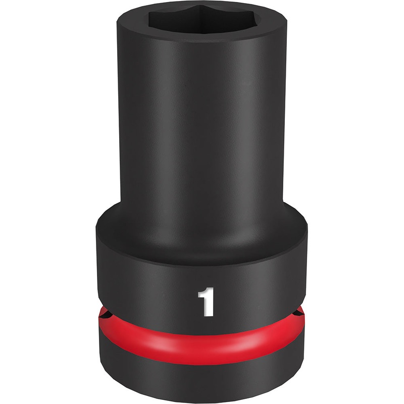 MILWAUKEE SHOCKWAVE Impact Duty 1" Drive 1" Standard 6 Point Socket