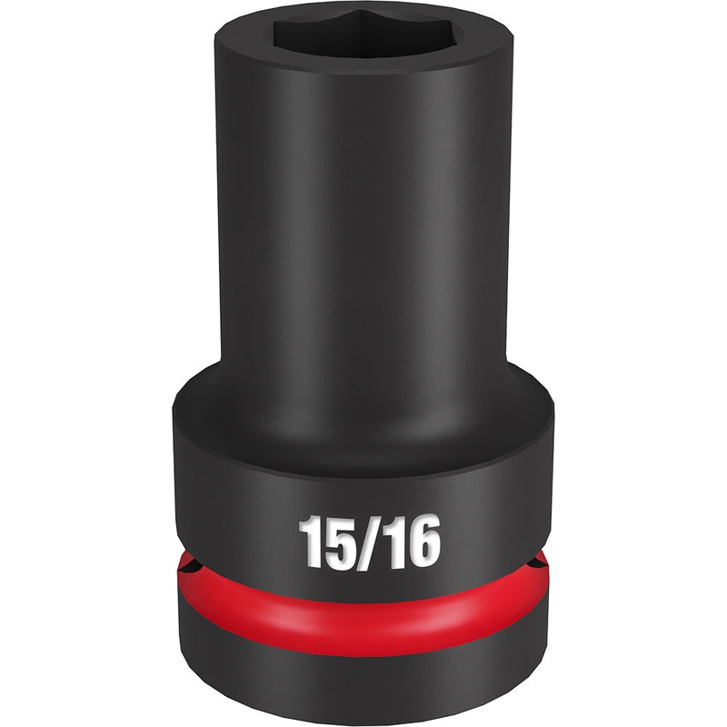 MILWAUKEE SHOCKWAVE Impact Duty 1" Drive 15/16" Standard 6 Point Socket