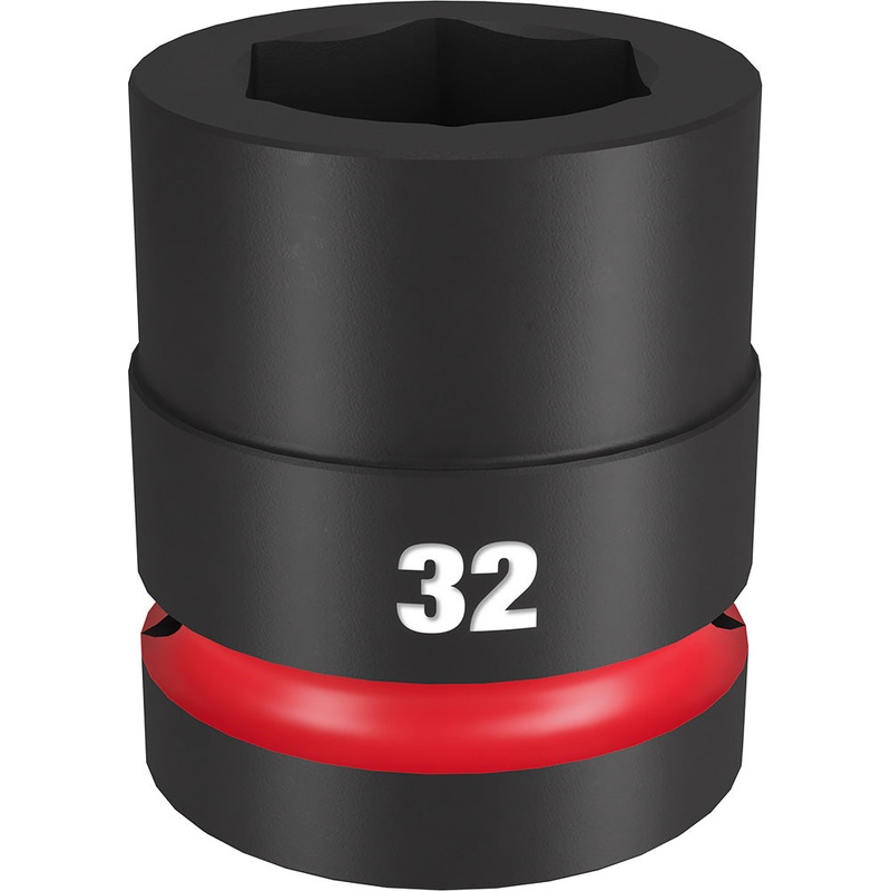MILWAUKEE SHOCKWAVE Impact Duty 1" Drive 32MM Standard 6 Point Socket