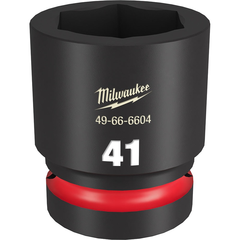 MILWAUKEE SHOCKWAVE Impact Duty 1" Drive 41MM Standard 6 Point Socket