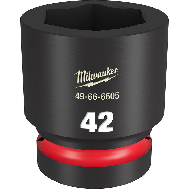 MILWAUKEE SHOCKWAVE Impact Duty 1" Drive 42MM Standard 6 Point Socket