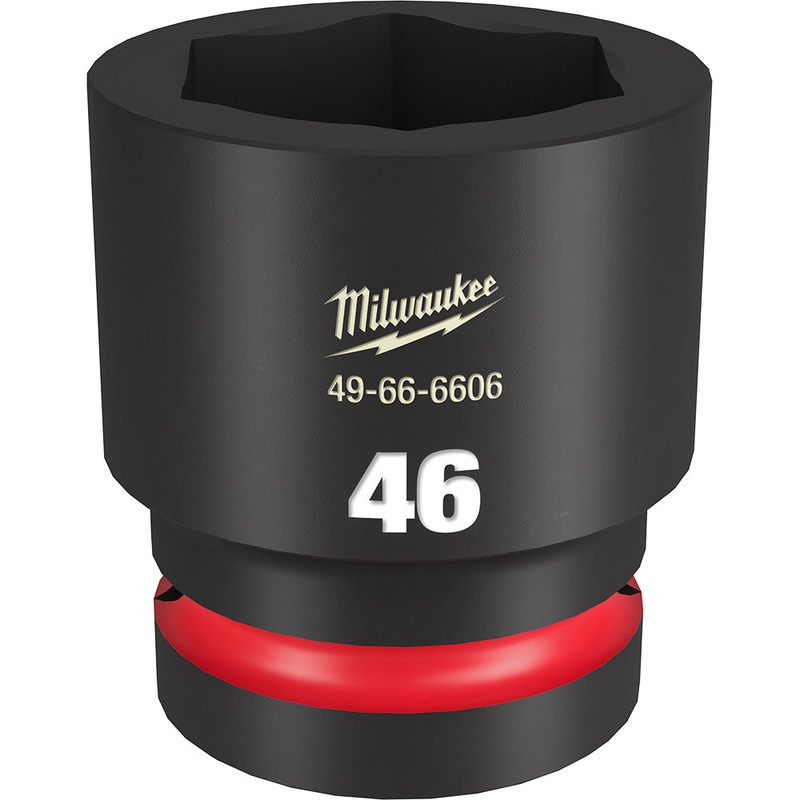 MILWAUKEE SHOCKWAVE Impact Duty 1" Drive 46MM Standard 6 Point Socket