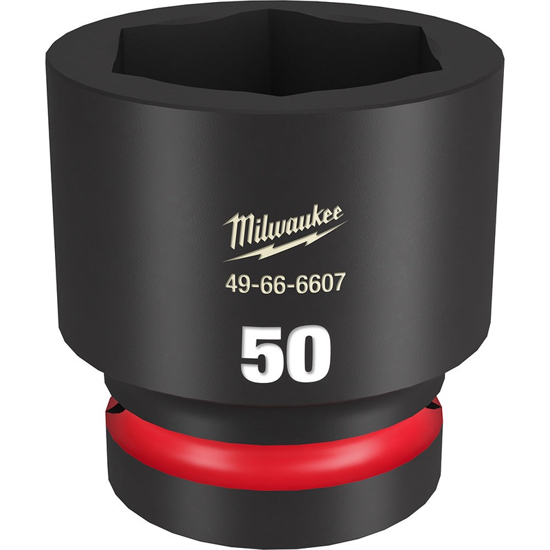 MILWAUKEE SHOCKWAVE Impact Duty 1" Drive 50MM Standard 6 Point Socket