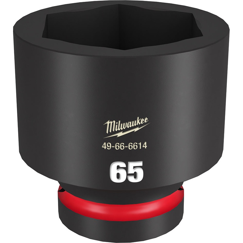 MILWAUKEE SHOCKWAVE Impact Duty 1" Drive 65MM Standard 6 Point Socket