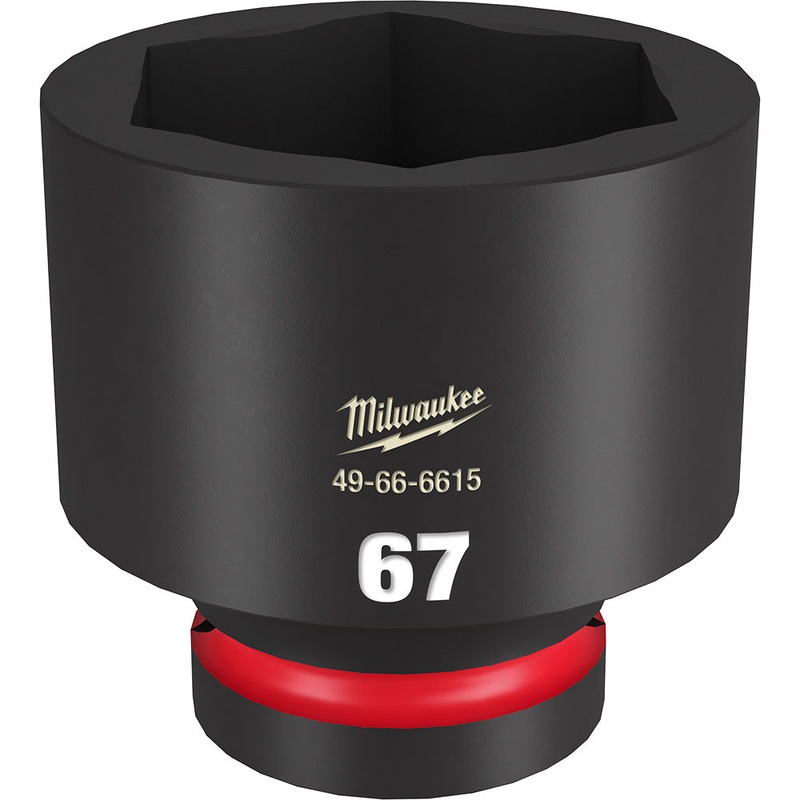 MILWAUKEE SHOCKWAVE Impact Duty 1" Drive 67MM Standard 6 Point Socket