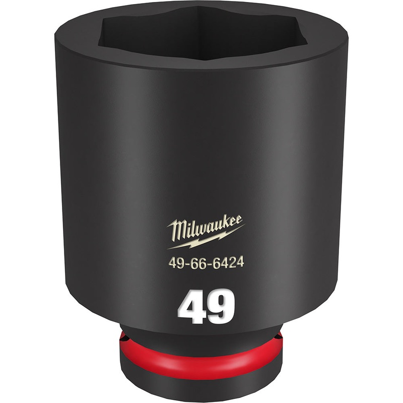 MILWAUKEE SHOCKWAVE Impact Duty 3/4" Drive 49MM Deep 6 Point Socket