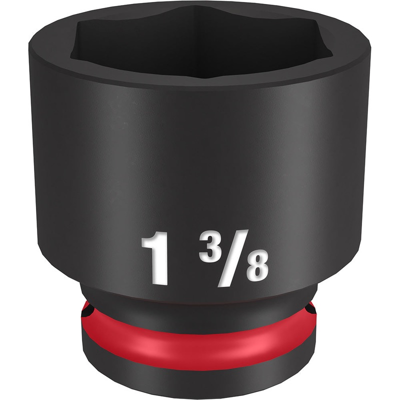 MILWAUKEE SHOCKWAVE Impact Duty 1/2" Drive 1-3/8" Standard 6 Point Socket
