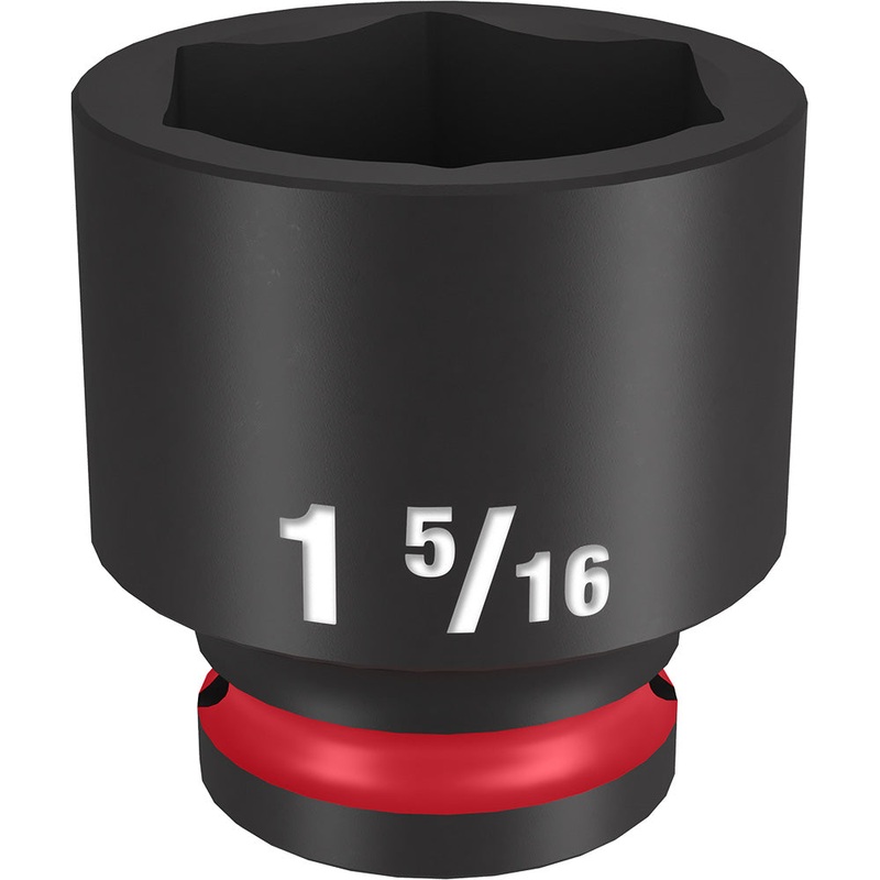 MILWAUKEE SHOCKWAVE Impact Duty 1/2" Drive 1-5/16" Standard 6 Point Socket