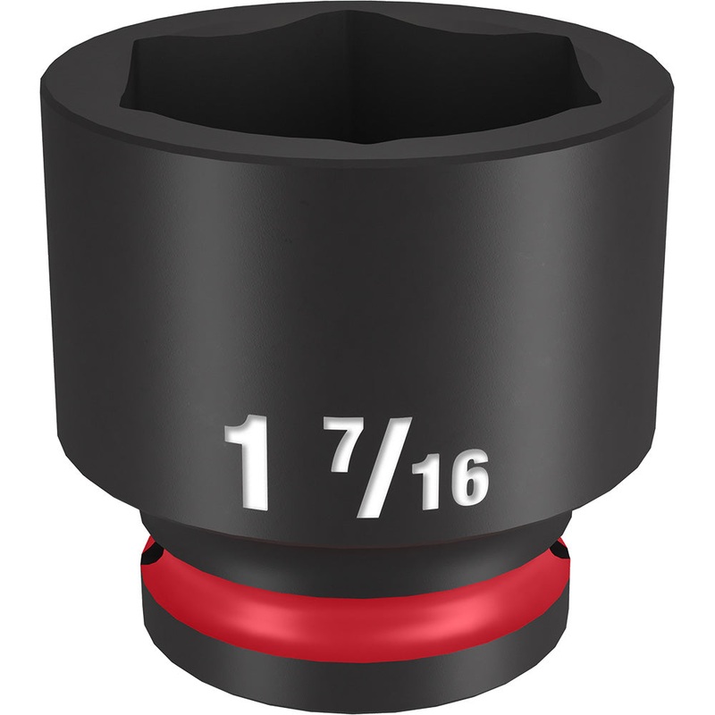 MILWAUKEE SHOCKWAVE Impact Duty 1/2" Drive 1-7/16" Standard 6 Point Socket