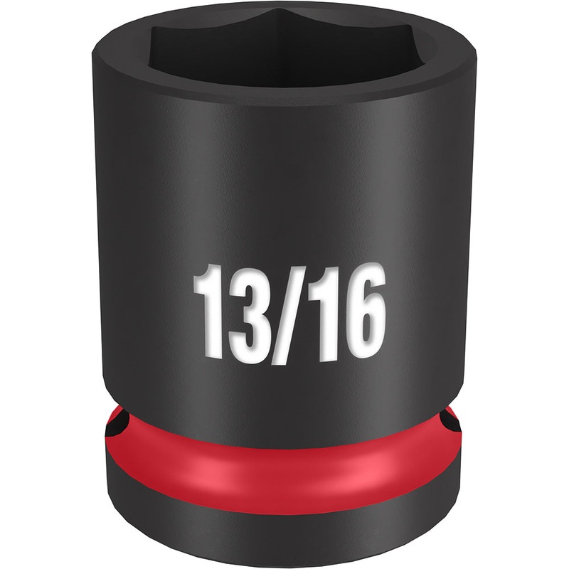 MILWAUKEE SHOCKWAVE Impact Duty 1/2" Drive 13/16" Standard 6 Point Socket
