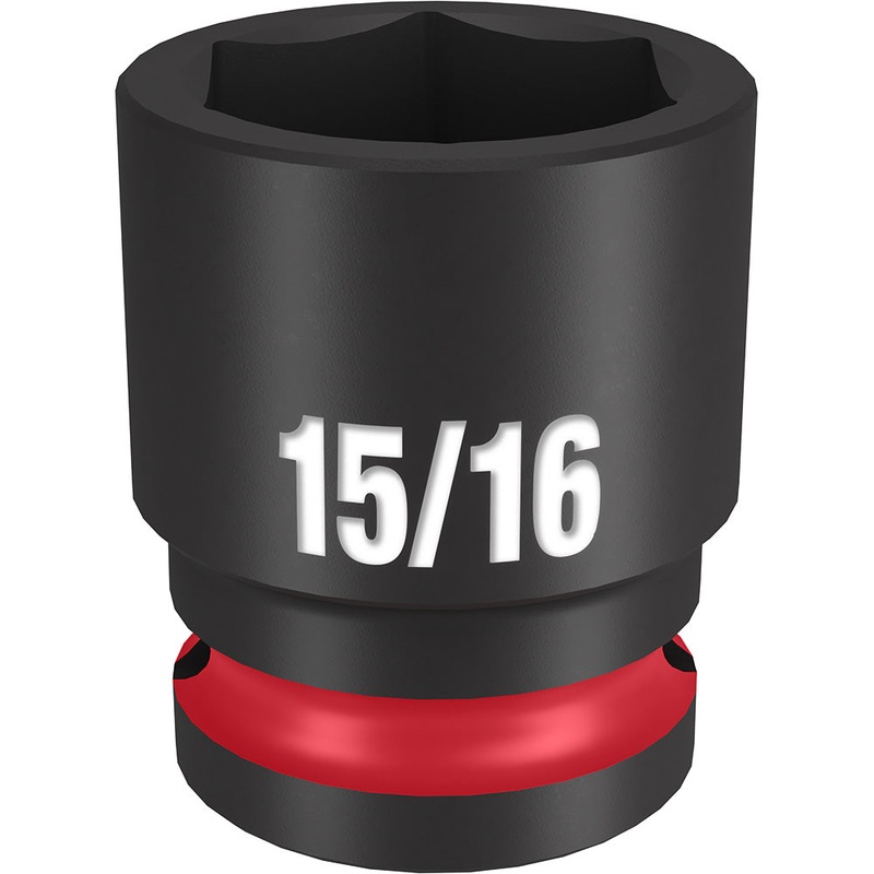 MILWAUKEE SHOCKWAVE Impact Duty 1/2" Drive 15/16" Standard 6 Point Socket