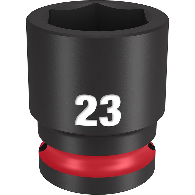 MILWAUKEE SHOCKWAVE Impact Duty 1/2" Drive 23MM Standard 6 Point Socket