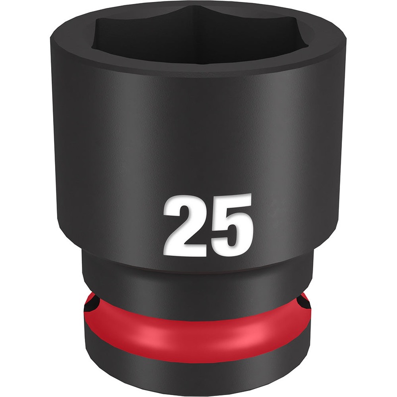 MILWAUKEE SHOCKWAVE Impact Duty 1/2" Drive 25MM Standard 6 Point Socket