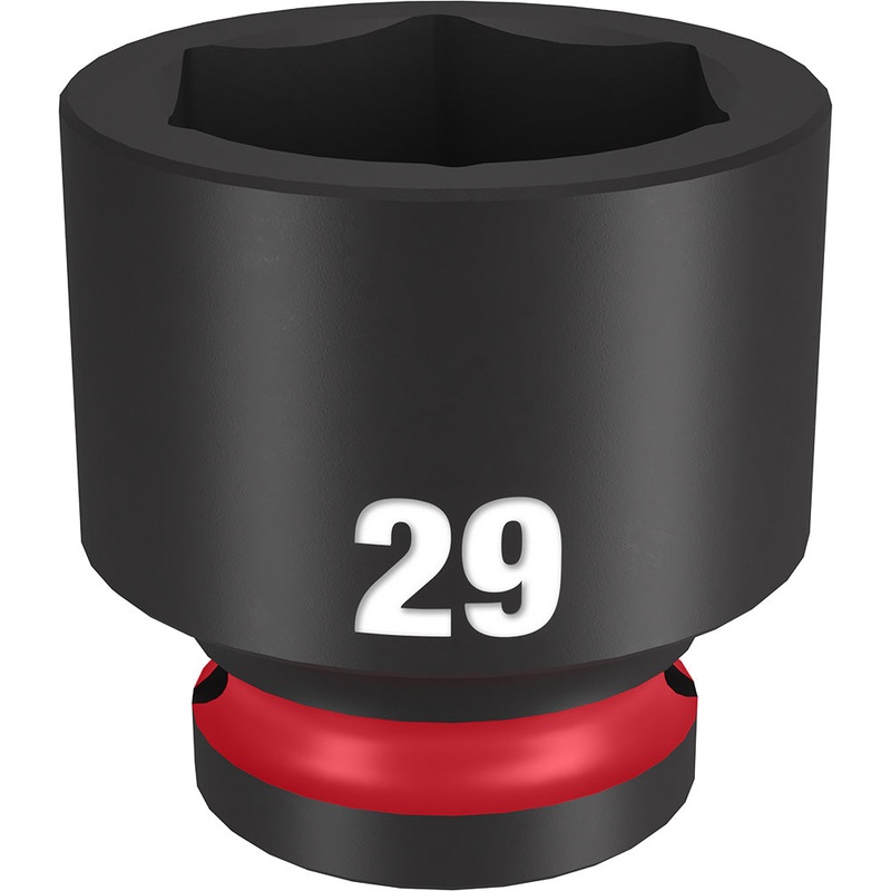 MILWAUKEE SHOCKWAVE Impact Duty 1/2" Drive 29MM Standard 6 Point Socket