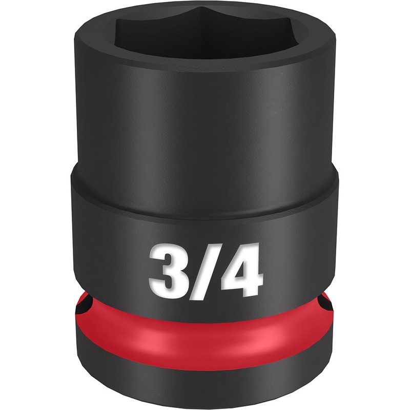 MILWAUKEE SHOCKWAVE Impact Duty 1/2" Drive 3/4" Standard 6 Point Socket