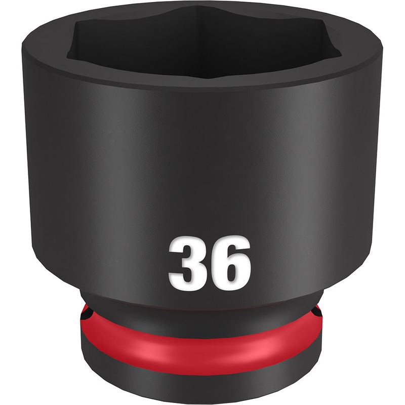 MILWAUKEE SHOCKWAVE Impact Duty 1/2" Drive 36MM Standard 6 Point Socket