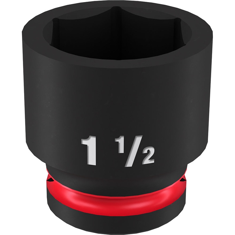 MILWAUKEE SHOCKWAVE Impact Duty 3/4" Drive 1-1/2" Standard 6 Point Socket