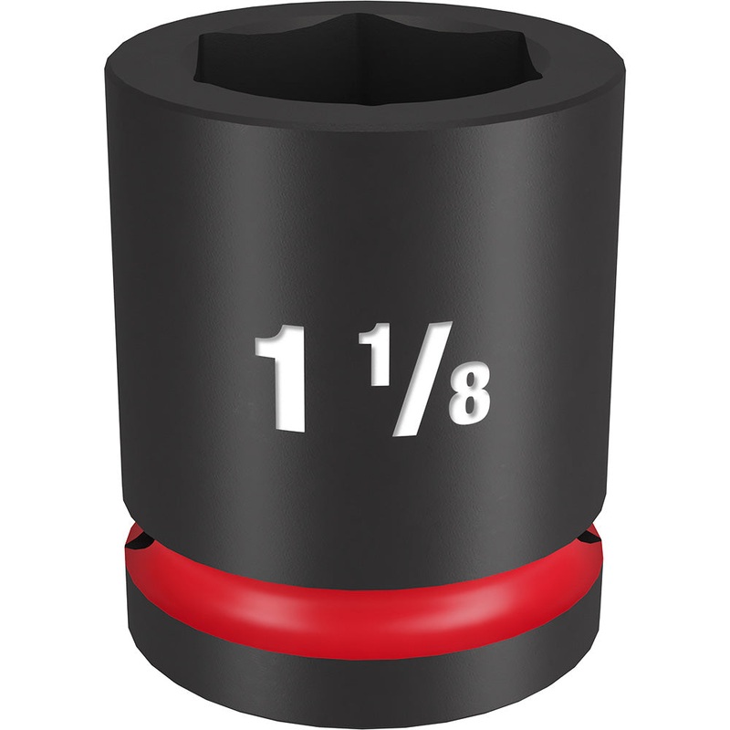 MILWAUKEE SHOCKWAVE Impact Duty 3/4" Drive 1-1/8" Standard 6 Point Socket